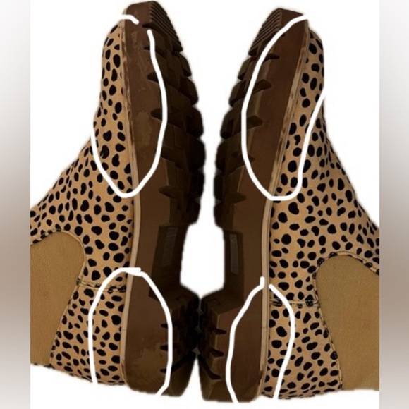 Dolce Vita ‘Pepper’ 7M Leopard Cheetah Animal Print Chelsea Bootie - Picture 9 of 11